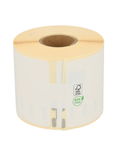 DYMO LABELWRITER 99014 ETIQUETAS DE ENVIOS DE PAPEL TERMICO Compatible S0722430 - Couleur Jaune
