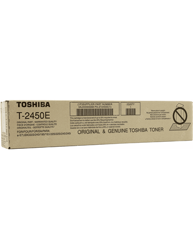 Toshiba T-2450E Noir Cartouche de Toner - 6AJ00000244