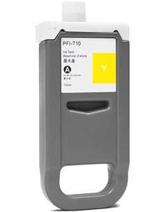 Canon PFI710/PFI310/PFI110 Jaune Cartouche d'encre Pigment Compatible - 2357C001/2362C001/2367C001