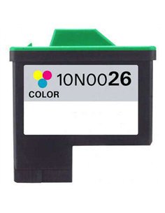 Compatible LEXMARK 10N0026 - LEXMARK 26 - Trois Couleurs