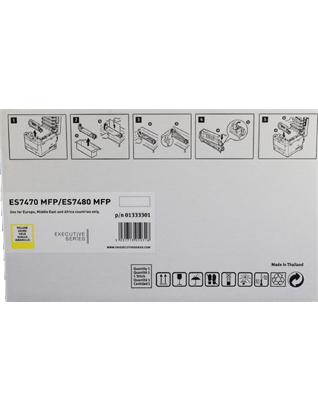 Oki Executive ES7460 - ES7470 - ES7480 - Jaune - 01333301 - Tambour