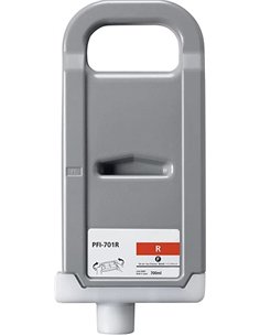 Canon PFI701/PFI301 Rouge Cartouche d'encre Pigment Compatible - 0906B001/1492B001