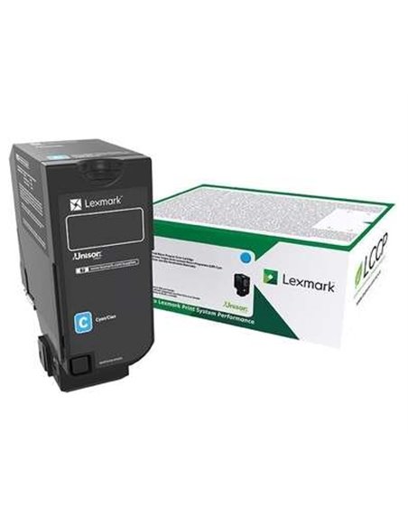 Lexmark CS727/CS728/CX727 Cyan Toner - 75B20C0