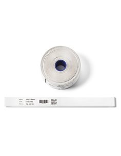 Brother Pack de 5 Rouleaux de Pulseras Hospitalarias Identificativas de Adulto - 200 Pulseras par Rouleau - dimensions 279mmx25m