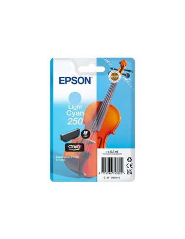 Epson 250 Cyan Light Cartouche d'Encre - C13T16N54010