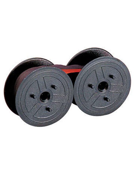 Compatible Toshiba Grupo 24/Grupo 51/GR24/GR51/EP102 noire/rouge Ruban de Calculatrice - Correctora Generica