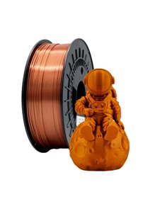 Compatible Filamento 3D PLA SILK - Diamètre 1.75mm - Bobina 1kg - Couleur Cobre