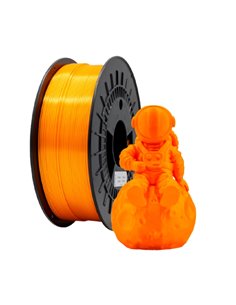 Compatible Filamento 3D PLA SILK - Diamètre 1.75mm - Bobina 1kg - Couleur Orange