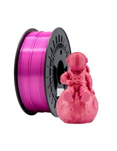 Compatible Filamento 3D PLA SILK - Diamètre 1.75mm - Bobina 1kg - Couleur Rose