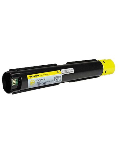 Compatible Xerox VersaLink C7020/C7025/C7030 Jaune Cartouche de Toner - Remplace 106R03738/106R03742
