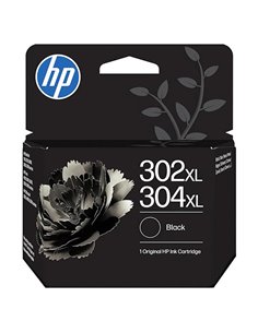 HP 302XL/304XL Cartouche d'Encre Noir - B7RT9AE/F6U68AE/N9K08AE