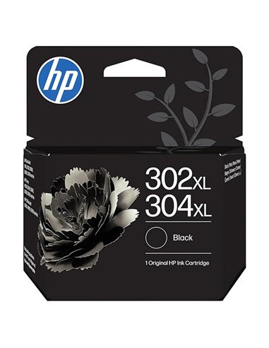 HP 302XL/304XL Cartouche d'Encre Noir - B7RT9AE/F6U68AE/N9K08AE