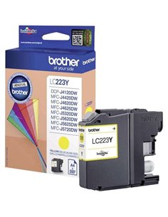 BROTHER LC223 - LC223YBP - Jaune - Cartouche