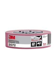 3M Ruban de Enmascarar - 36mm x 50m - Couleur Rose