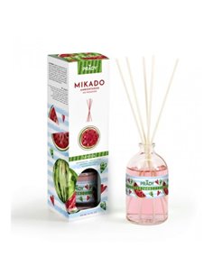 Prady Ambientador Mikado Sandia - Flacon de Cristal 100 ml et Varitas Difusoras
