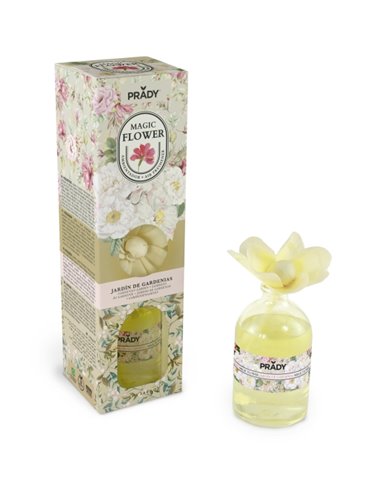 Prady Ambientador Magic Flower Jardin de Gardenias - Flacon de Cristal 100ml