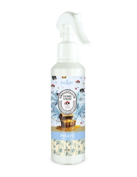 Prady Ambientador Home Spray Pirate - Flacon de 220 ml - Spray pulvérisateur