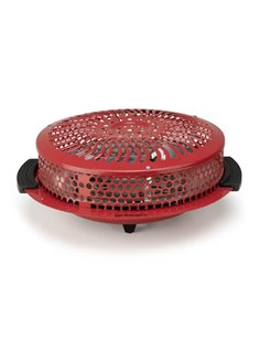 Orbegozo BR 90 Brasero Electrico - Potencia 900W - Rejilla de Sécurité - Asas de Toucher Frio - 2 Niveles de Calor - 39x10.5x38c