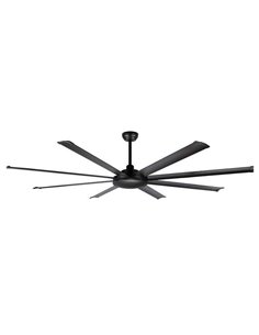 Orbegozo Ventilateur de Techo Industriel Megabreeze - Potente et Eficiente Motor DC - 6 Velocidades - 8 Aspas Silenciosas - Modo