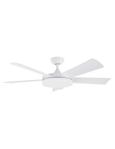 Orbegozo CP 115132 Ventilateur de Techo Moderno - Potente Motor DC - Luz LED de 24W - Système de Ventilacion Reversible - Mando 