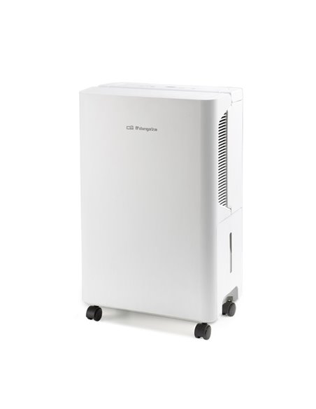 Orbegozo DH 1245 Deshumidificador - Potencia 235W - Absorbe 12 L/Dia - Deposito de 2.5L - Respetuoso Avec le Medio Ambiente - Te