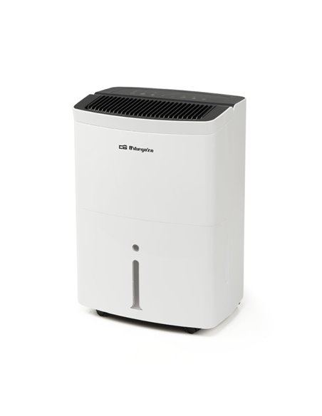 Orbegozo DH 3010 Deshumidificador - Potencia 490W - Absorbe 30 L/Dia - Deposito de 5.5L - Respetuoso Avec le Medio Ambiente - Te