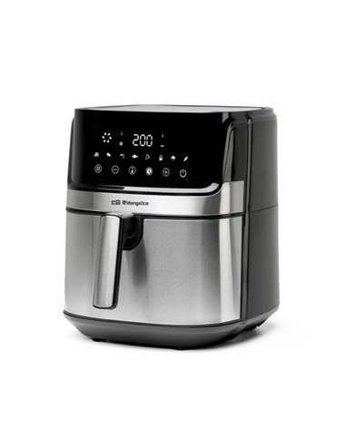 Orbegozo FDR 6510 Freidora Sans Aceite Saludable - Capacité 6.5L - Potencia 1700W - 8 Programas de Coccion - Écran LED Tactil - 