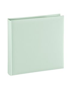 Hama Fine Art Album de Fotos - 80 Paginas Blancas - Couvercle de Papier - 30x30cm - Couleur Vert Pastel