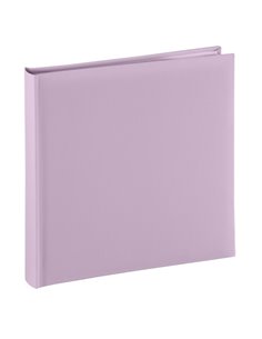 Hama Fine Art Album de Fotos - 80 Paginas Blancas - Couvercle de Papier - 30x30cm - Couleur Rose