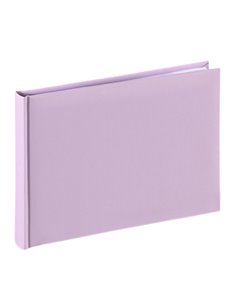 Hama Fine Art Album de Fotos - 36 Paginas Blancas - Couvercle de Papier - 24x17cm - Couleur Rose