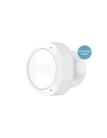 Hama Detector de Movimiento - Rango 10m - WiFi - Control Par App - Couleur Blanc