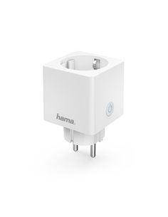 Hama Enchufe WLAN Intelligente - Potencias Jusqu'à 3680W - WiFi - IP20 - Compatible Avec Asistente de Voz - Control Avec App - M