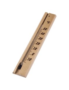 Hama Termometro de Intérieur - Analogico - Precision 1ºC - 3.5x0.8x20cm - Bois claire