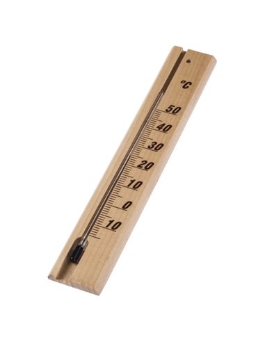 Hama Termometro de Intérieur - Analogico - Precision 1ºC - 3.5x0.8x20cm - Bois claire