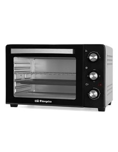 Orbegozo HO 300 Horno Electrico Multifuncion - Potente et Versatil Pour Asar et Hornear - Capacité de 30 Litros - Système de Cal