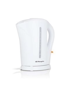 Orbegozo KT 6003 Hervidor de Eau Rapida Ebullicion et Sans BPA - Capacité 1.7 Litros - Couvercle Abatible - Resistencia Sumergid