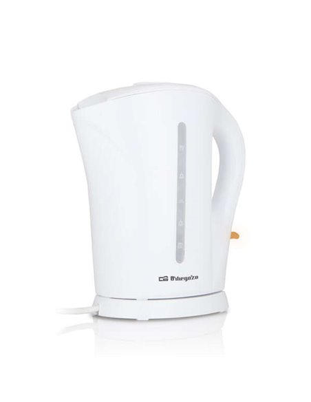 Orbegozo KT 6003 Hervidor de Eau Rapida Ebullicion et Sans BPA - Capacité 1.7 Litros - Couvercle Abatible - Resistencia Sumergid
