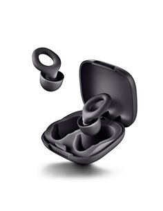 NGS Noon Tapones Pour Oidos Avec Reduccion de Ruido - Silicona - Housse et 4 Almohadillas - Couleur Noir