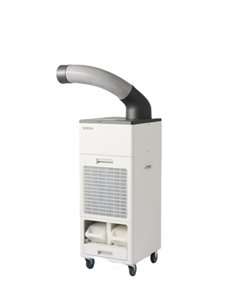 Brother Spot Cooler PD-7100S Climatizador Evaporativo - Potencia Jusqu'à 220W - Flujo Jusqu'à 500 m3/h - Jusqu'à 6 Horas de Enfr