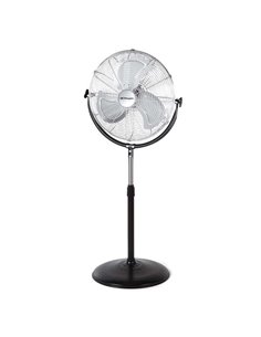 Orbegozo PWS 1846 Ventilateur Industriel de Pie - Aspas de 45cm - 3 Velocidades - Altura Réglable - Anse de Transporte et Rejill