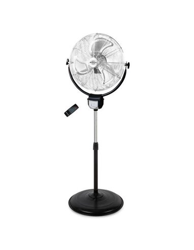 Orbegozo PWS 3050 Ventilateur Industriel Oscilante 2 en 1 - Aspas de 50cm - 3 Velocidades - Mando à Distancia - Temporizador 3.5