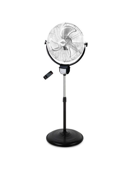 Orbegozo PWS 3050 Ventilateur Industriel Oscilante 2 en 1 - Aspas de 50cm - 3 Velocidades - Mando à Distancia - Temporizador 3.5