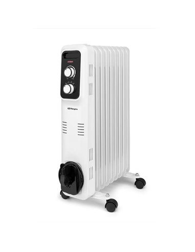 Orbegozo RL 2000 Radiador de Aceite Elegance - Potente et Seguro - Inercia Termica Pour Dispersion Homogenea du Calor - Facile M