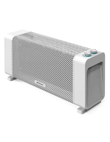 Orbegozo RMB 1510 Radiador de Mica Ultra Rapide - Potencia 1500W - Sécurité Antivuelco - Termostato Regulable - Design Compact e