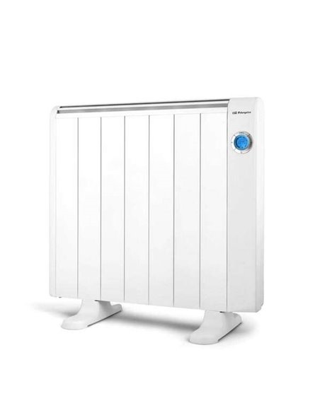 Orbegozo RRE 1310 à Emisor Thermique de Aluminium - Haute Inercia Termica - Eficiencia Energetica - Programacion Semanal - Mando