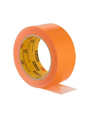 Scotch Ruban Adhesiva Pour Moqueta - Extrafuerte - Couleur Orange
