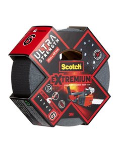 Scotch Extremium Ultra Ruban Adhesiva Americana - 48mm x 25m - Altas Prestaciones - Couleur Noir