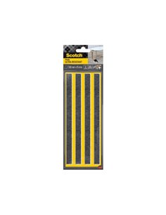 Scotch Pack de 4 Almohadillas de Fieltro Adhesivas - Ultra Résistants - 208x15mm - Couleur Blanc
