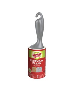 Scotch-Brite Everyday Clean Rodillo Quitapelusas Adhésif - 30 Feuilles - Couleur Noir