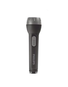 Philips Linterna LED - 22 Lumenes - Alimentation à Pilas - Couleur Noir et Gris